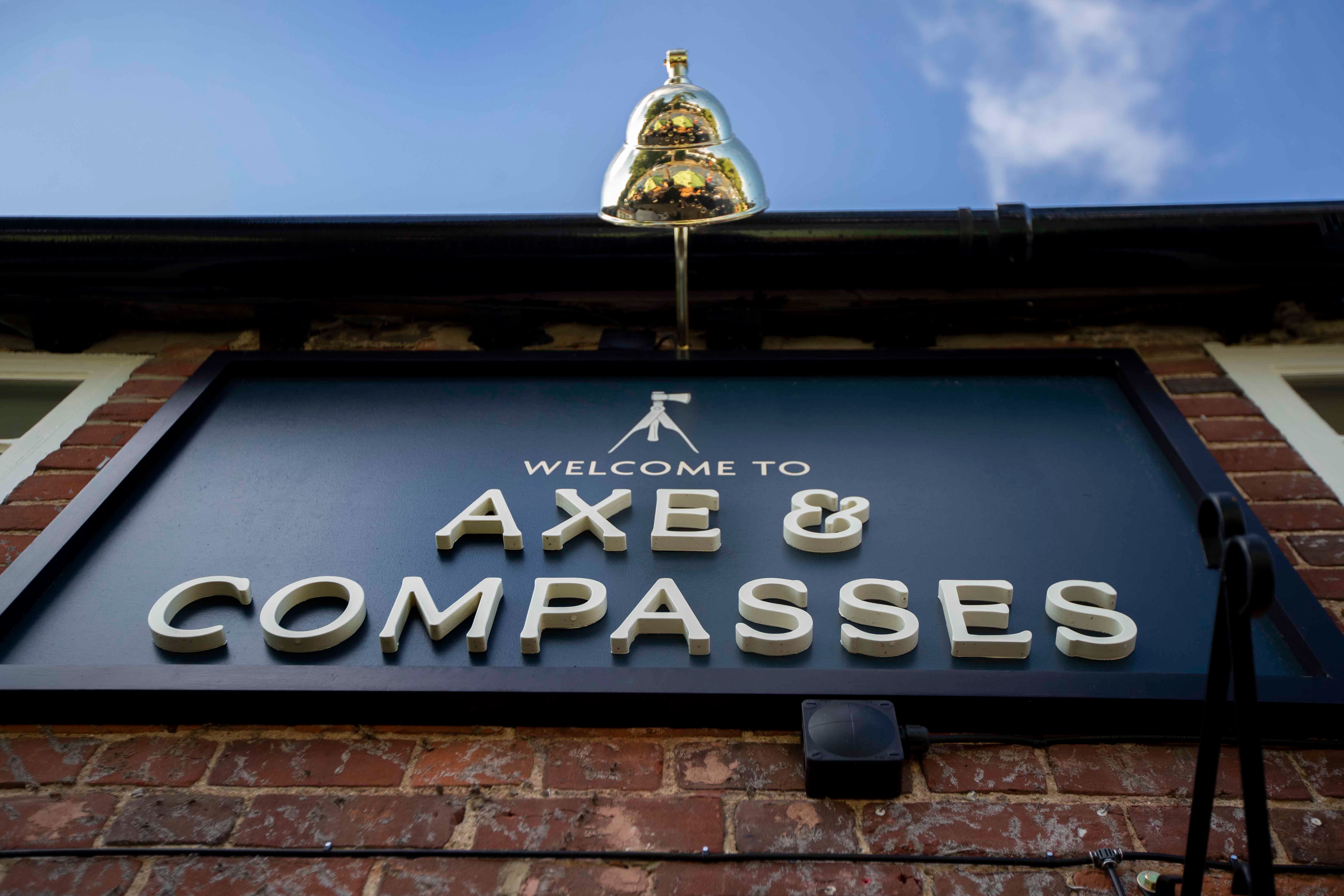 part of a gallery of our work at Axe & Compasses 0