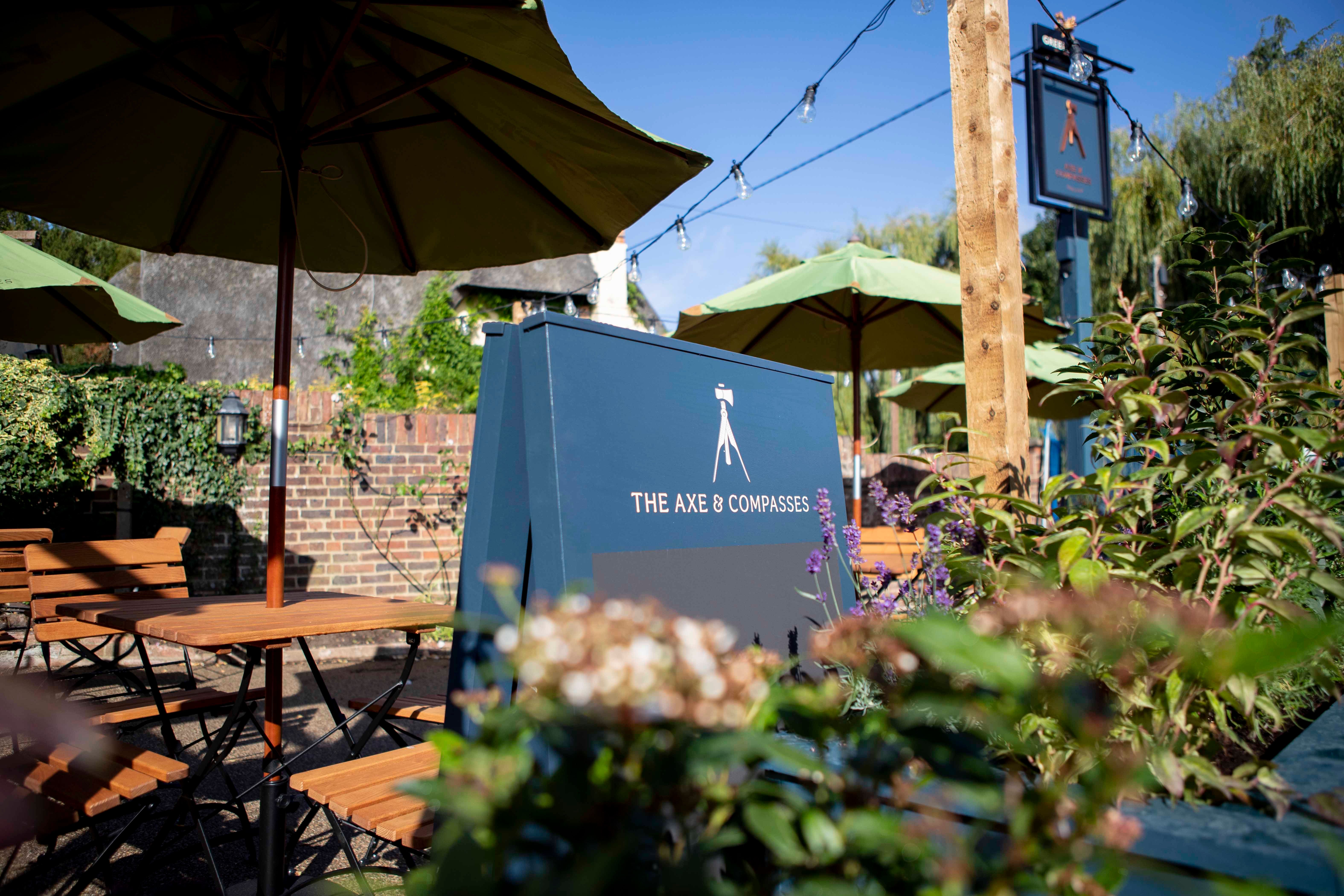 part of a gallery of our work at Axe & Compasses 1