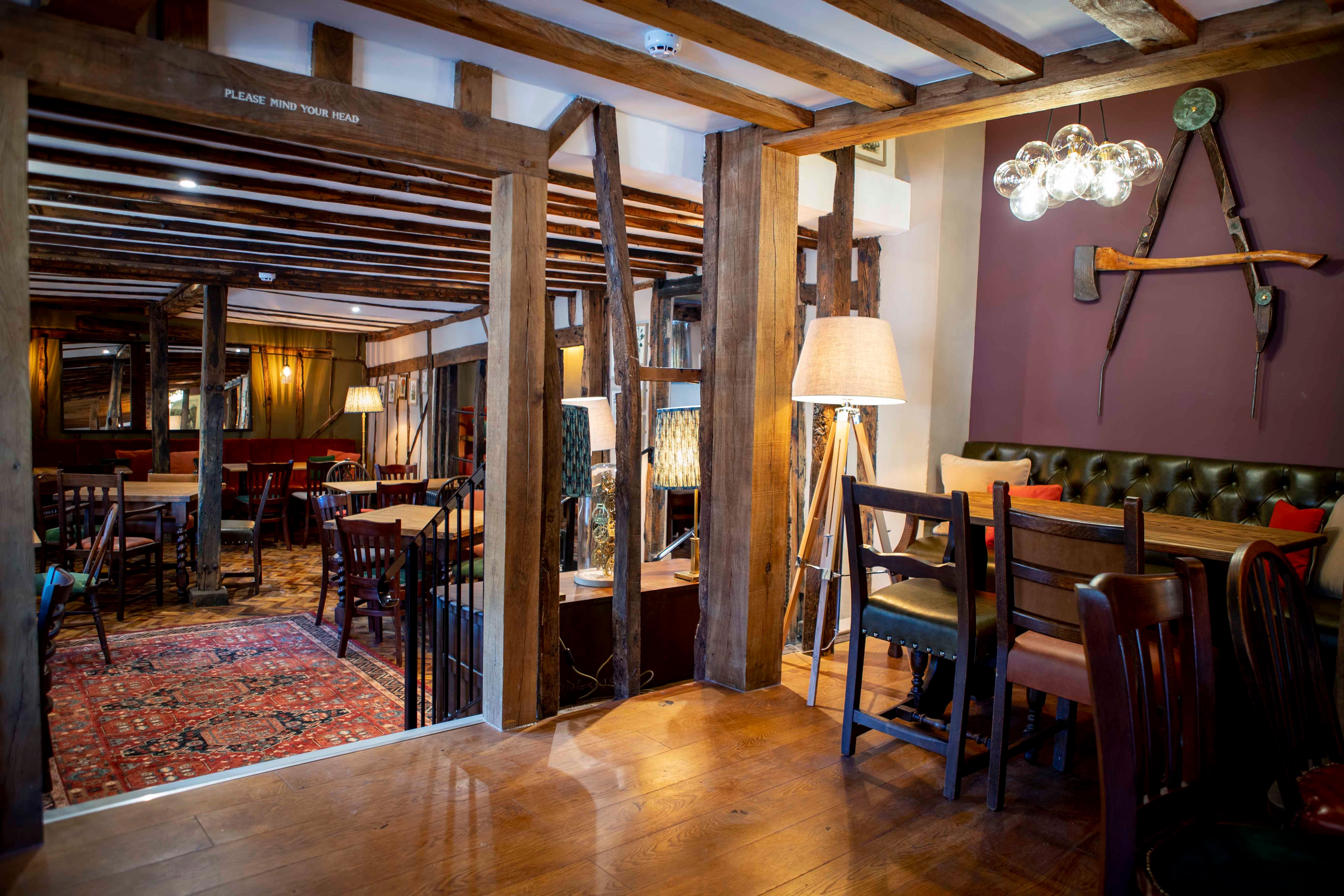 part of a gallery of our work at Axe & Compasses 3