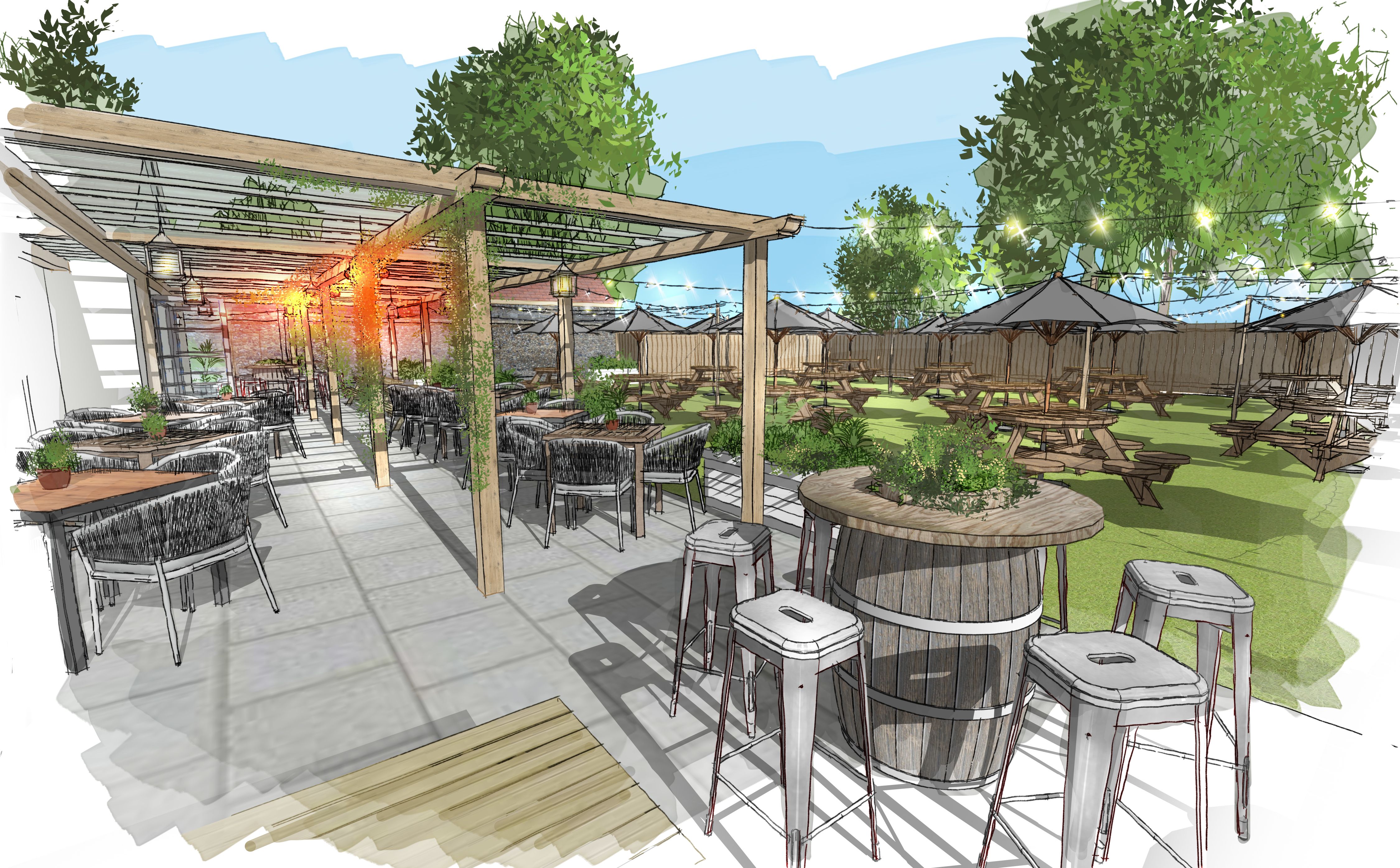 part of a gallery of our work at The Crown 3