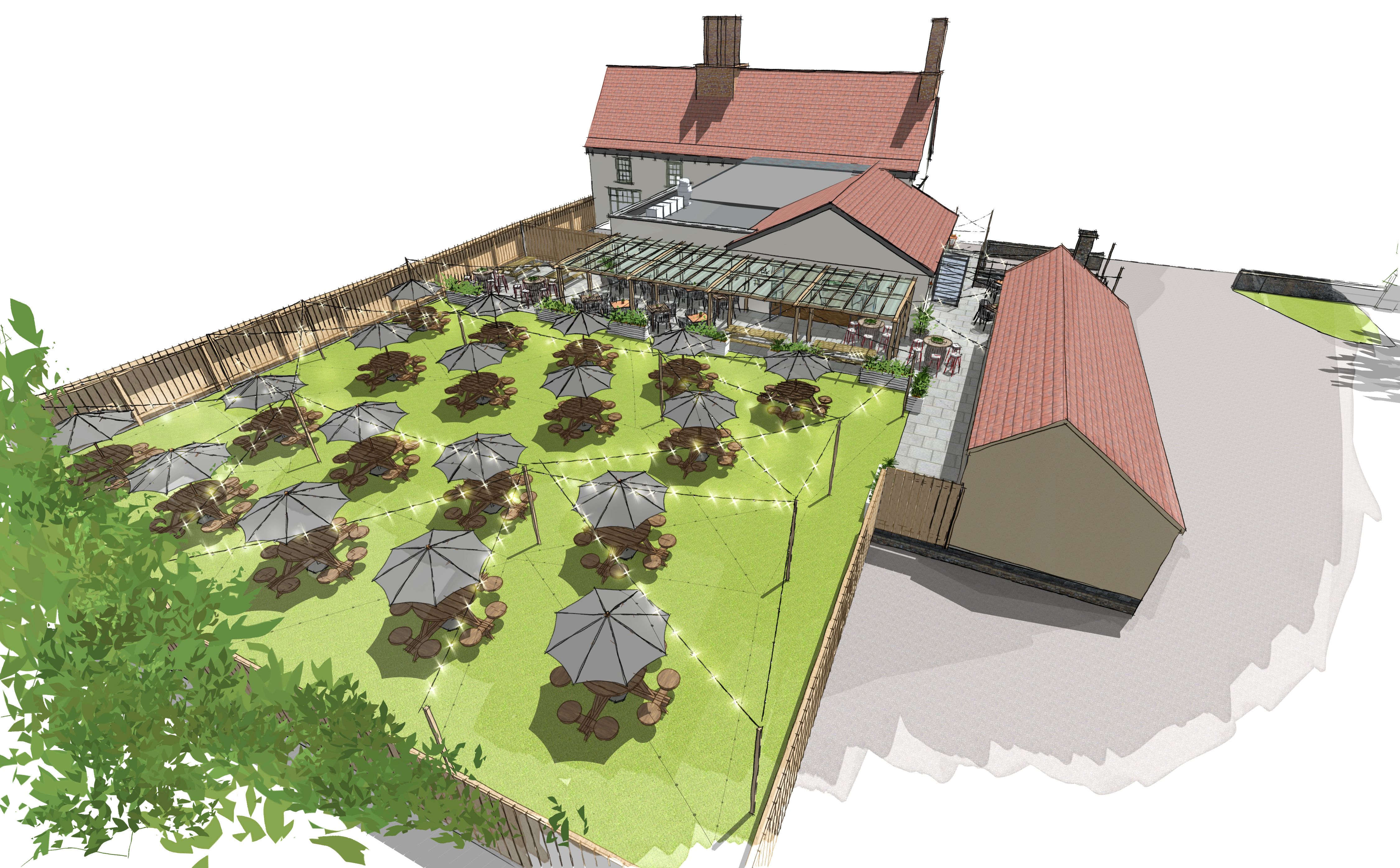 part of a gallery of our work at The Crown 4